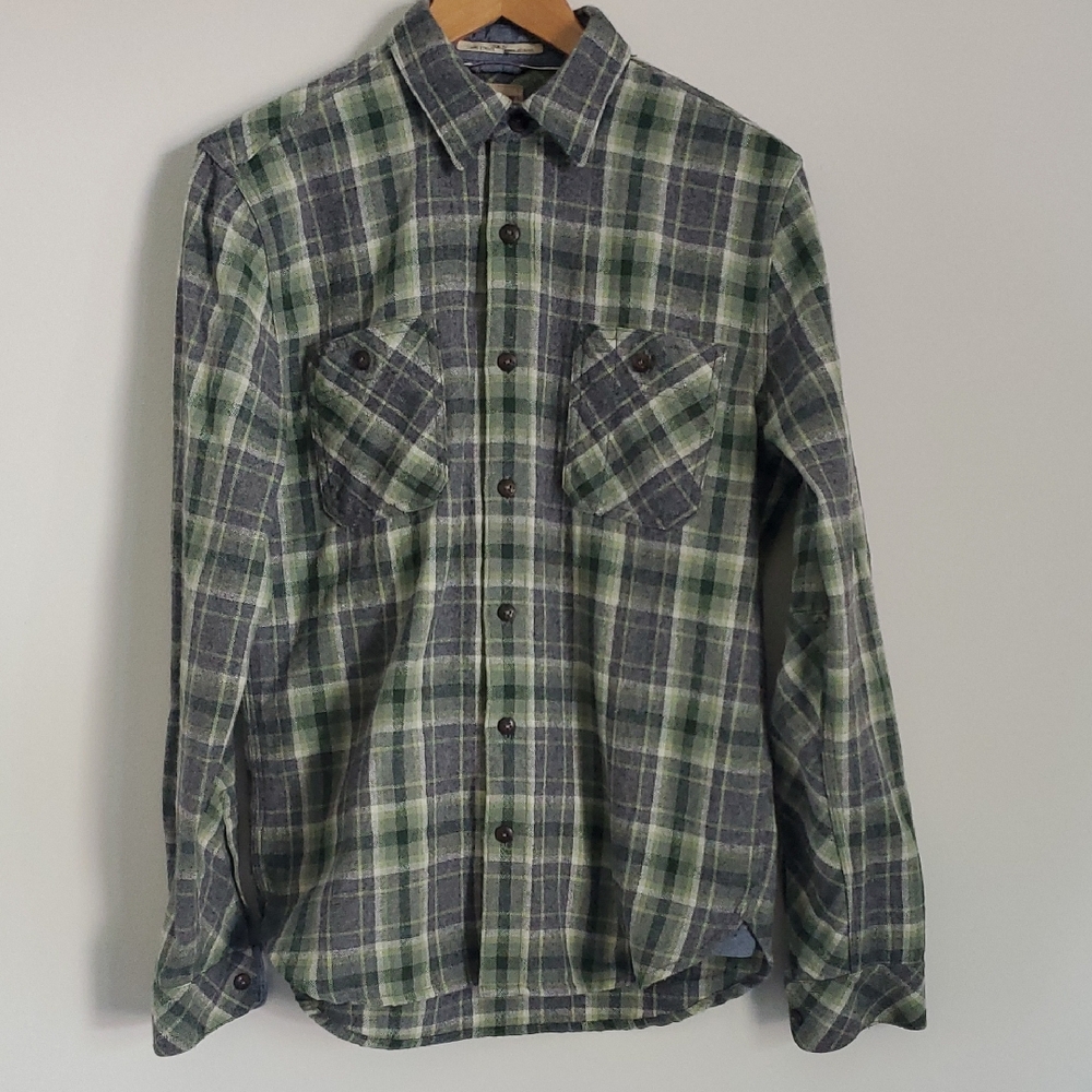Levi's Wool Blend Plaid Shirt